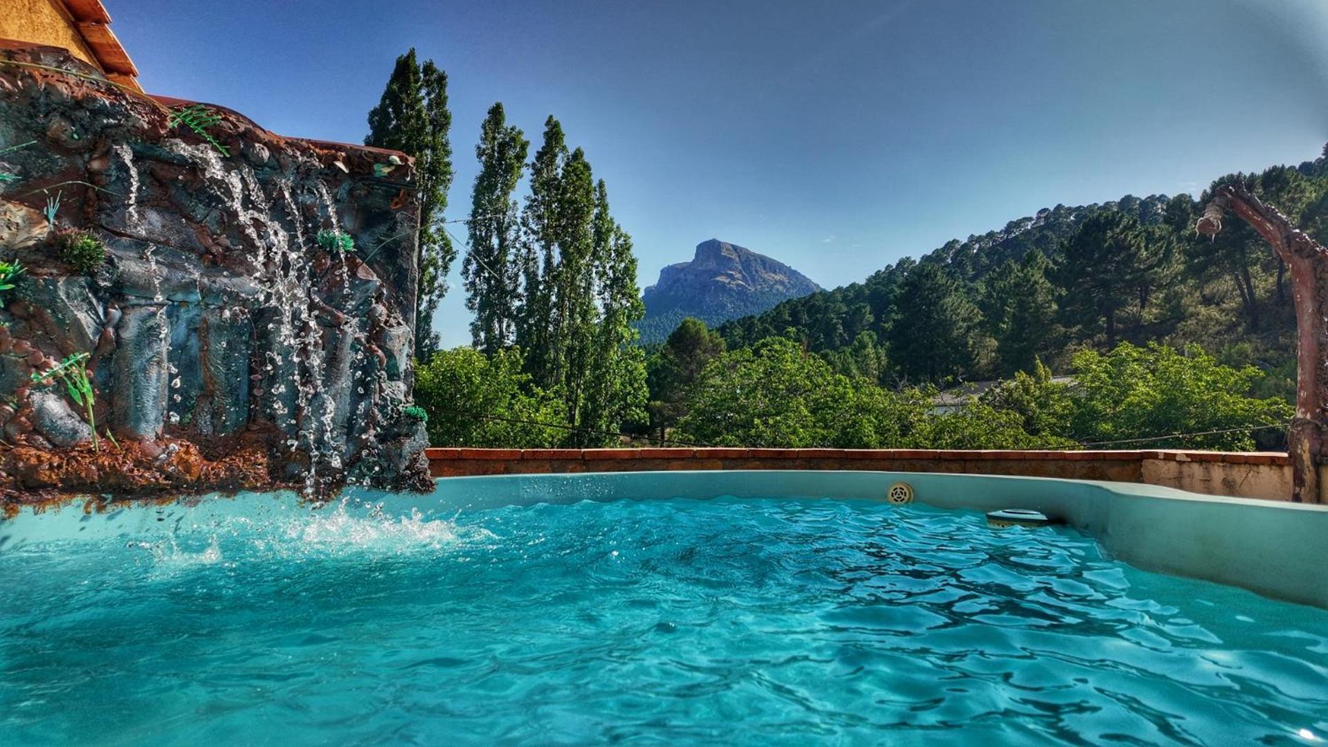Casa Rural La Piedra Del Cambron Villaverde De Guadalimar Bagian luar foto
